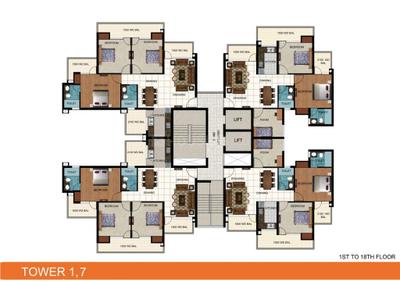 Project Image of 4025 Sq.ft 4 BHK Duplex for sale in Noida Extension for Rs. 44275000