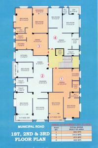 Project Image of 825.0 - 1413.0 Sq.ft 2 BHK Apartment for buy in Rani Kuthi Apartment