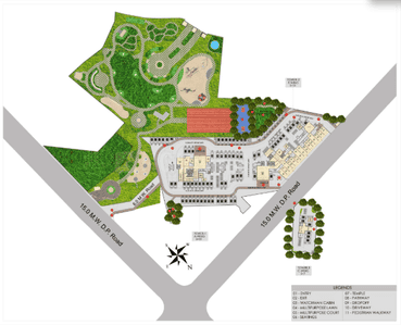 Project Image of 387.82 - 395.14 Sq.ft 1 BHK Apartment for buy in Sqylines Nirvana Gardens Phase 3 Wing C IVY