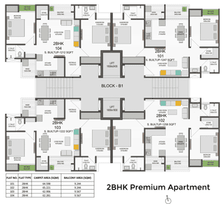Project Image of 743.0 - 1625.0 Sq.ft 1 BHK Apartment for buy in Archi Royal City