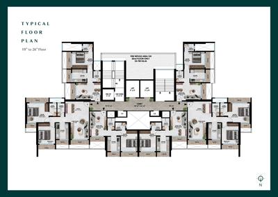 Project Image of 1150 Sq.ft 2 BHK Apartment / Flat for sale in Nerul for Rs. 23000000