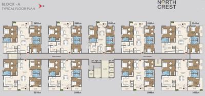 Project Image of 1935.0 - 3425.0 Sq.ft 3 BHK Apartment for buy in North Crest