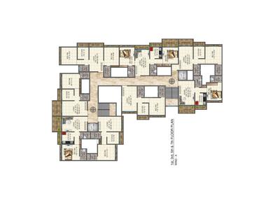 Project Image of 610.0 - 905.0 Sq.ft 1 BHK Apartment for buy in Shrikrishna Silver Creast Wing A Phase II