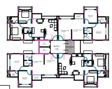 Project Image of 424.21 - 854.98 Sq.ft 1 BHK Apartment for buy in Jaydee Jannat Phase 2