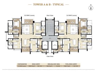 Project Image of 910 Sq.ft 2 BHK Apartment / Flat for sale in Powai for Rs. 23500000