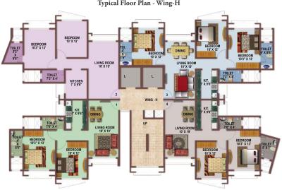 Project Image of 1650 Sq.ft 3 BHK Apartment / Flat for sale in Malad West for Rs. 28000000