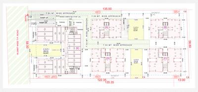 Vraj Vraj Enclave & Vraj Ananta Layout Plan 1
