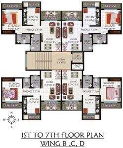 Project Image of 620 Sq.ft 1 BHK Apartment / Flat for sale in Ambernath West for Rs. 2000000