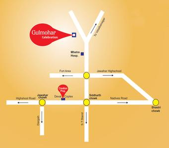 Project Image of 424.74 - 514.84 Sq.ft 1 BHK Apartment for buy in Creation Gulmohar Celebration