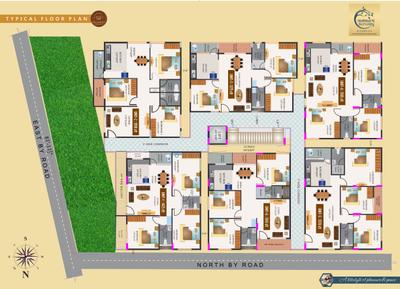 Project Image of 1275.0 - 1425.0 Sq.ft 3 BHK Apartment for buy in Hallmark Serenity
