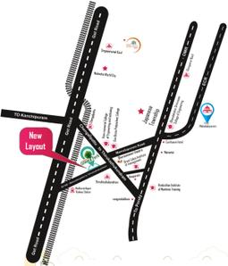 Project Image of 1710.0 - 3268.0 Sq.ft Residential Plot Plot for buy in Indira Green Park