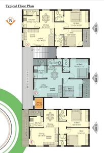 Project Image of 0.0 - 1020.0 Sq.ft 2 BHK Apartment for buy in MK Villa