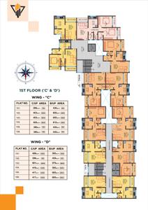 Project Image of 238.0 - 685.0 Sq.ft 1 RK Apartment for buy in Vinayak Platina