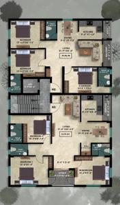 Project Image of 1350.0 - 1650.0 Sq.ft 3 BHK Apartment for buy in Woddies Krish Heights