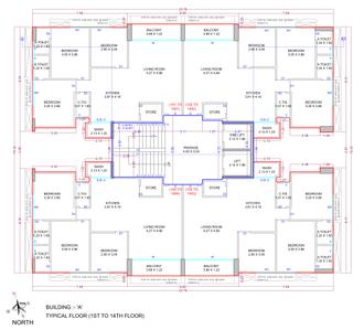 Project Image of 0.0 - 880.27 Sq.ft 3 BHK Apartment for buy in Yashkrishna Laxmi Ratan