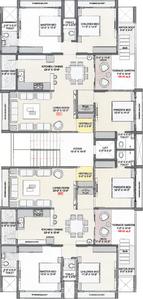 Project Image of 1231.28 - 1421.59 Sq.ft 3 BHK Apartment for buy in Shivam Vama Elegance
