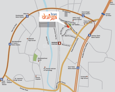 Project Image of 430 Sq.ft 1 BHK Apartment / Flat for sale in Dahisar East for Rs. 9450000