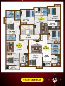 Project Image of 761.0 - 949.0 Sq.ft 2 BHK Apartment for buy in Bharathi Sai Marlo