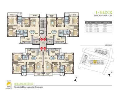 Project Image of 1084 Sq.ft 2 BHK Apartment / Flat for sale in K R Puram for Rs. 10800000