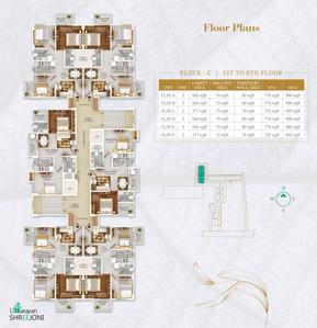 Project Image of 1260 Sq.ft 3 BHK Apartment / Flat for sale in Dharapur for Rs. 8700000
