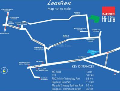 Project Image of 926.0 - 1709.0 Sq.ft 2 BHK Apartment for buy in Definer Hi Life
