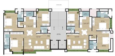 Project Image of 1919 Sq.ft 3 BHK Apartment / Flat for sale in Palanpur for Rs. 9010000