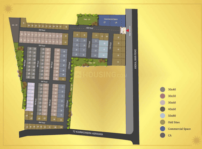 Project Image of 1700.0 - 5150.0 Sq.ft 3.5 BHK Villa for buy in MS Royal Sunnyvale