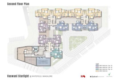 Project Image of 1300.0 - 1743.0 Sq.ft 3 BHK Apartment for buy in Vaswani Starlight