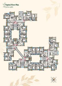Project Image of 1047.0 - 1114.0 Sq.ft 2 BHK Apartment for buy in Aarish Residency