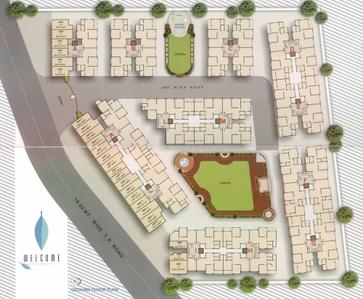 Project Image of 1137 Sq.ft 2 BHK Apartment / Flat for sale in Amroli for Rs. 2700000