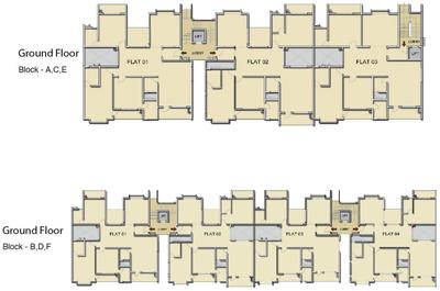 Project Image of 2101.0 - 2318.0 Sq.ft 3 BHK Apartment for buy in Ozone Urbana Belvedere