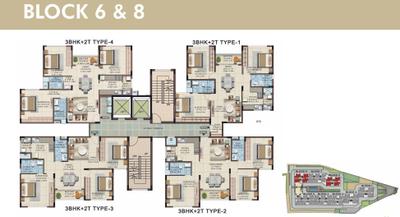 Project Image of 787.0 - 1903.0 Sq.ft 2 BHK Apartment for buy in Mahaveer Celesse
