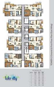 Project Image of 1495 Sq.ft 3 BHK Apartment / Flat for sale in Hafeezpet for Rs. 14000000