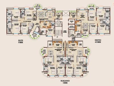 Project Image of 1890.0 - 3780.0 Sq.ft 3 BHK Apartment for buy in Paras Emperor Phase I