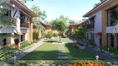 Paranjape Cliff Residences Landscape Garden and Tree Planting 1