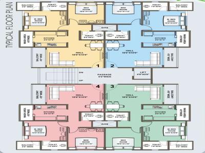 Project Image of 623.23 - 675.97 Sq.ft 2 BHK Apartment for buy in Swastik Enclave