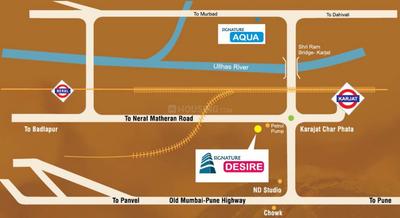 Project Image of 175.0 - 245.0 Sq.ft 1 RK Apartment for buy in Signature Desire A To D