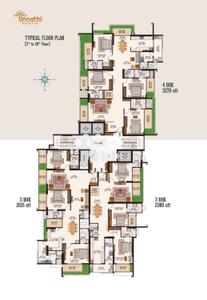 Project Image of 261.0 - 3391.0 Sq.ft 1 BHK Apartment for buy in Unnathi Sky Garden