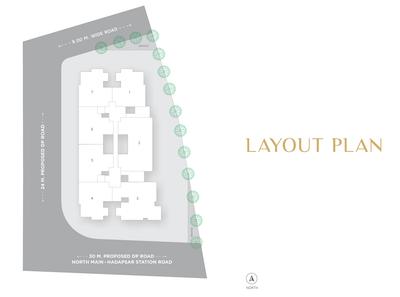 Project Image of 1550 Sq.ft 3 BHK Apartment / Flat for sale in Mundhwa for Rs. 18700000