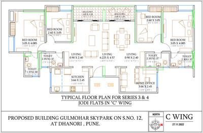 Project Image of 800 Sq.ft 2 BHK Apartment / Flat for sale in Dhanori for Rs. 6500000