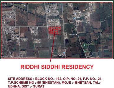 Project Image of 451.98 - 1358.73 Sq.ft Residential Plot Plot for buy in Riddhi Siddhi Residency