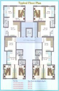 Dharam Guruashish Residency Layout Plan 1