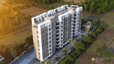 Project Image of 383.3 - 412.58 Sq.ft 1 BHK Apartment for buy in Yogesh Gandharv Mithila Building A Wing D