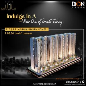 Project Image of 1246.86 - 2380.05 Sq.ft 2 BHK Apartment for buy in Dions Skywalk