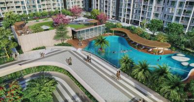 Project Image of 636.9 - 740.99 Sq.ft 2 BHK Apartment for buy in Dosti Greenscapes Phase 3
