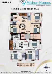 Project Image of 878.0 - 1244.0 Sq.ft 2 BHK Apartment for buy in Mithun Grandio