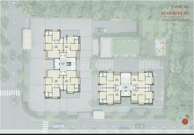 Project Image of 560.8 - 852.93 Sq.ft 2 BHK Apartment for buy in Swara Sky Elegance