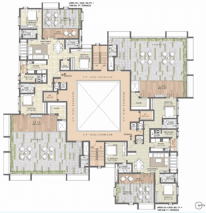 Project Image of 2145.0 - 3020.0 Sq.ft 3 BHK Apartment for buy in KBR Elite
