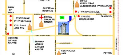 Project Image of 608.0 - 983.0 Sq.ft 2 BHK Apartment for buy in Mayfair Shyam