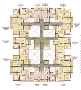 Project Image of 626.0 - 644.44 Sq.ft 2 BHK Apartment for buy in Fortune Prospero